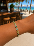 Bracelet "Green Johra"
