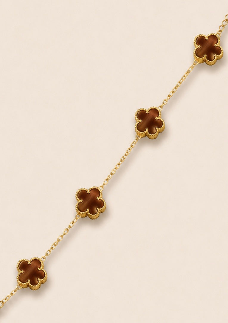 Bracelet "Brown Rosalia"