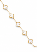 Bracelet "White Rosalia"