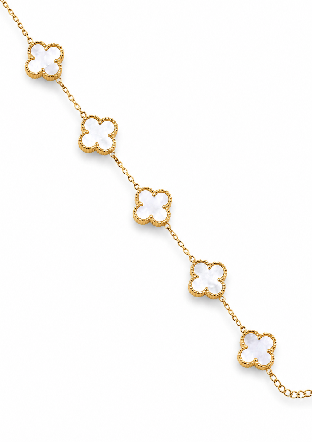 Bracelet "White Rosalia"