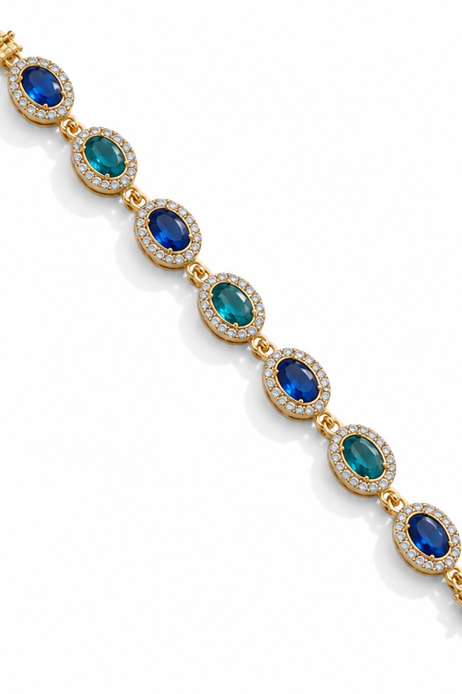Bracelet "Blue Johra"