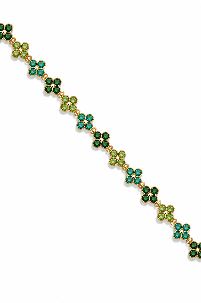 Bracelet "Green Isara"