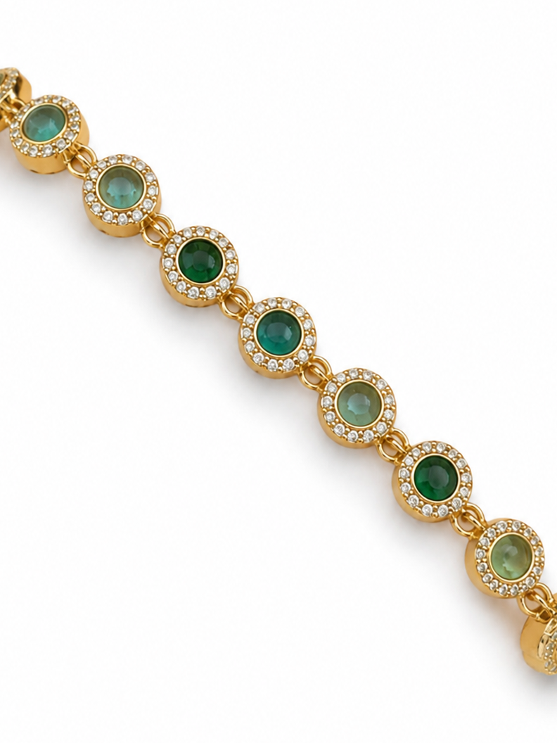 Bracelet "Green Layna"