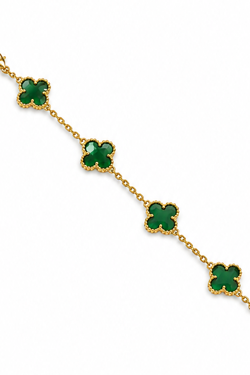 Bracelet "Green Rosalia"