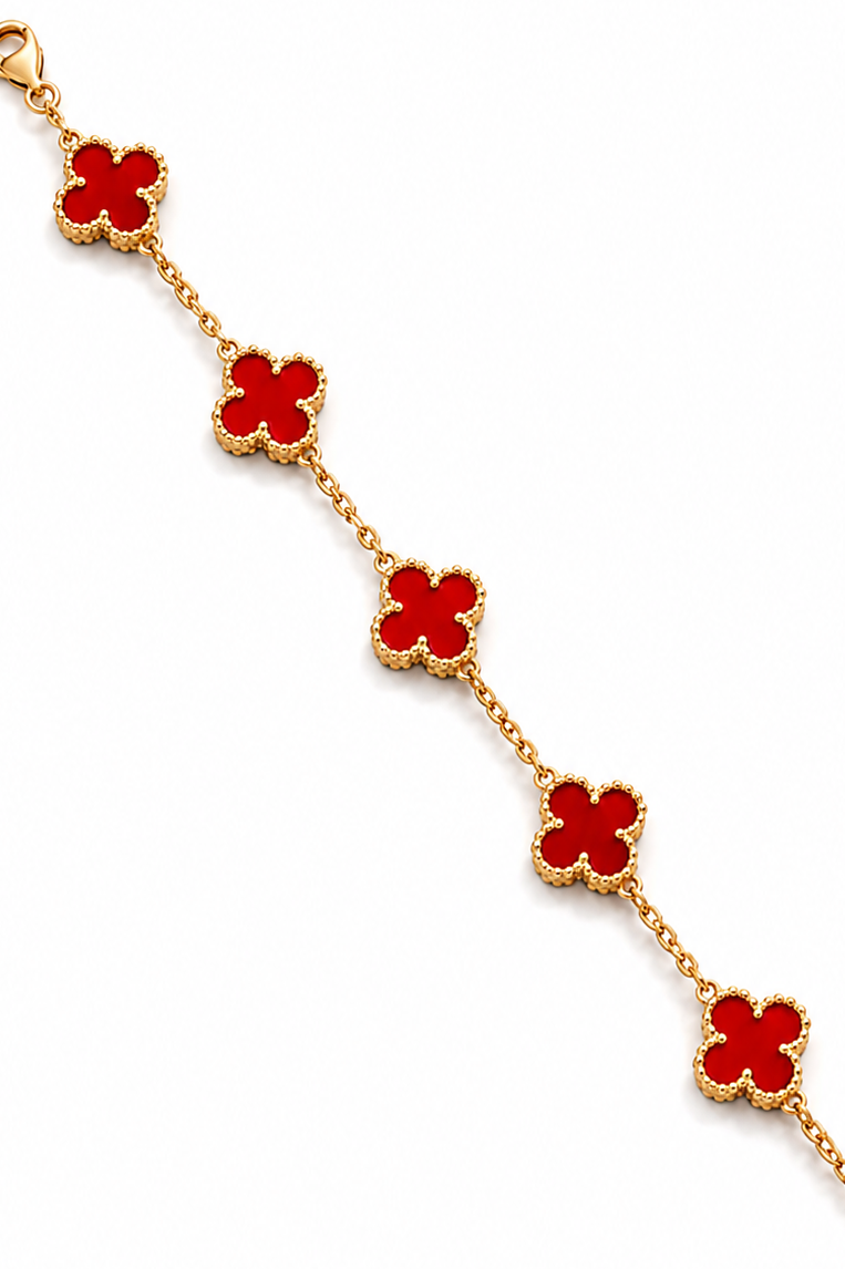 Bracelet "Red Rosalia"