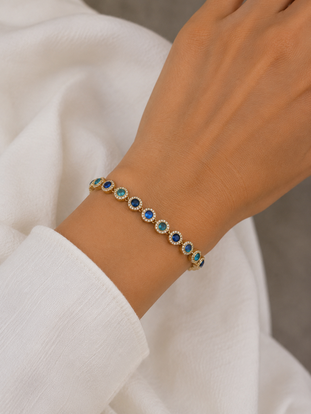 Bracelet " Blue Layna"