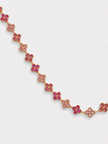 Collier "Isara pink "