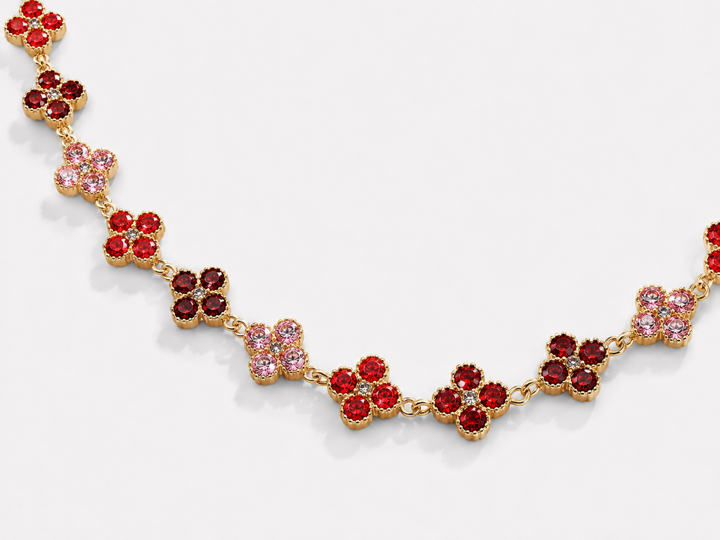 Collier "Isara Red"