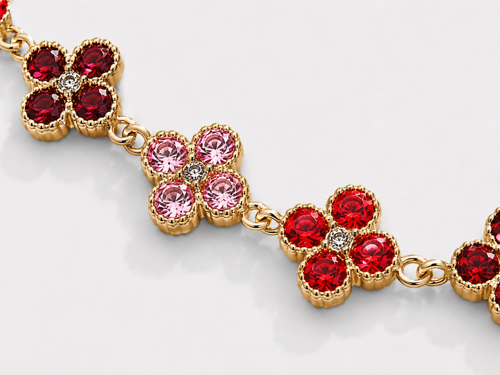 Collier "Isara Red"